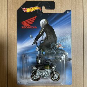 ★ホットウィール★ Honda Monkey Z50 Super Cub ホンダ モンキー スーパー カブ usdm jdm ミニカー ホワイト ホンダ 旧車 バイク 単車