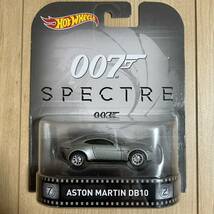 ★レトロエンターテイメント★ Aston Martine DB10 アストンマーチン 007 James Bond ジェームズボンド ホットウィール ミニカー db5 dbs_画像1