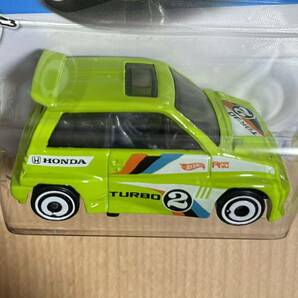 ★ホットウィール★ Honda City turbo Ⅱ ホンダ シティ ターボ シティー usdm jdm 無限 ミニカー hot wheelsの画像4