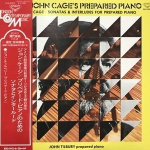 【新宿ALTA】JOHN CAGE/プリペアードピアノのためのソナタとインタールード(SLA6025)