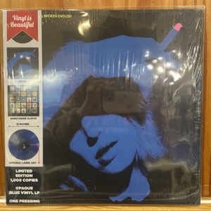 【コピス吉祥寺】MARIANNE FAITHFULL/BROKEN ENGLISH (BLUE LP)(LTD)(3700477828400)