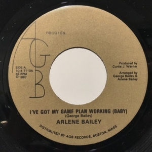 【新宿ALTA】ARLENE BAILEY/I'VE GOT MY GAME PLAN WORKING(BABY)(1047110)