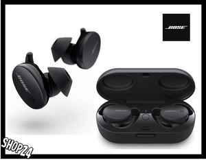 419a送料込[SALE]新品未開封 BOSE Sport Earbuds フルワイヤレスイヤホン リモコン/マイク対応 Triple Black■迫力サウンド■激安SHOP24