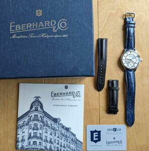 エベラール EBERHARD トラベルセトロ ビトレ 国内正規品 手巻き ユニタス 21116 CP TRAVERSETOLO 使用少 