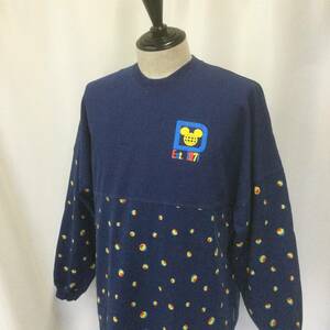 【N469】★Walt Disney World★ ディズニー ロングスリーブ Tシャツ Sサイズ ミッキー ファンシー 米国製 古着 アメリカ古着 古着卸