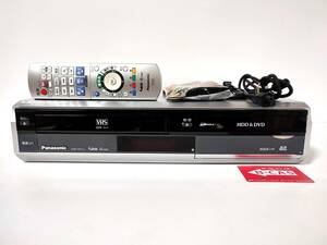 ●整備済み●Panasonic DMR-XP21V VHS⇔DVD⇔HDDダビングデッキ リモコン/取説CD付き HDMI/地デジ対応 パナソニック