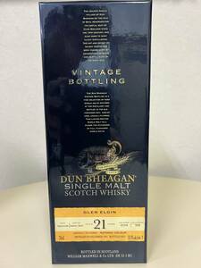 【未開栓】グレンエルギン ダンベーガン1991-2013　21年　52.5%　700ml　GLEN ELGIN DUN BHEAGAN