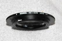 ハンザ HANSA Nikon - CANON EOS マウントアダプター （ニコン F - キヤノン EOS）日本製_画像1