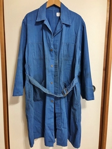 70s ユニオンメイド UNION MADE アメリカ製 USA製 カバーオール ショップコート ビンテージ ヘリンボーン ワークウェア rrl levis sears 