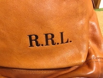  18万円 新品 RRL レザー バックバッグ リュックサック レザーバッグ bag バッグ TALON polo ralph lauren filson moto wesco alden coach_画像10