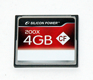 SILICON POWER CFカード 200X 4GB