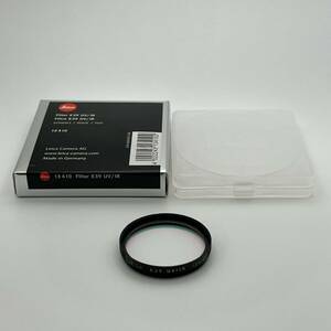 LEICA E39 UV/IR 13410 GERMANY ライカ 39mm UV/IRフィルター ドイツ製