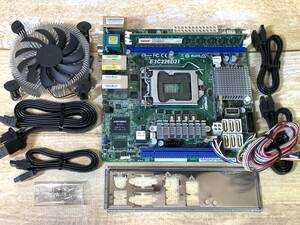 ★ASRoCK Rack LGA1150 USB3.0 ITXマザー サーバーボード E3C226D21 // 8GBメモリ付属 良品とても美品★