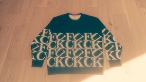 美品◆Supreme fuck sweater Black M シュプリーム ファック セーター ブラック 