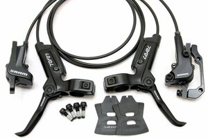 【即納】 スラム（SRAM）　高性能　油圧ディスクブレーキ　LEVEL　ローター無　ブラック　前後セット　型番　DB-LVL-A1