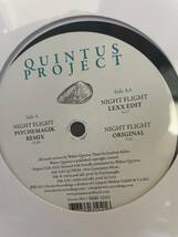 QUINTUS PROJECT / NIGHT FLIGHT 2011 GERMANY 12INCH BALEARIC バレアリック 未開封 新品_画像2