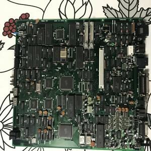 レトロPCパーツ □ NEC PC-8801mk2 FR マザーボードとFDDケーブル・拡張スロットパーツ □メンテナンス品　中古現状渡し