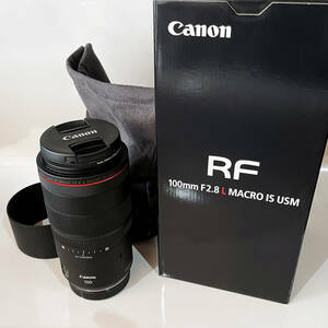 美品　Canon RF 100mm F2.8 マクロ