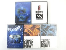 BOOWY DVD VHS まとめて9点 LAST GIGS / GIGS CASE OF / 1224 THE ORIGINAL / GIGS at BUDOKAN / VIDEO 収納プラケース付き【F020126S】_画像5