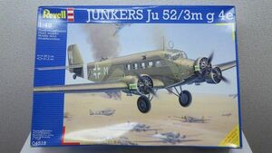 【未組立品】 1/48 Revell Junkers Ju 52/3m g 4e レベル ユンカース プラモデル 000002