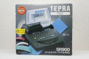 KING JIM ラベルライター TEPRA PRO SR900 電源アダプター付き テプラプロ 000Y201
