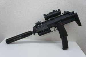 東京マルイ MP7A1 ガスブローバックマシンガン ガスガン ガスライフル サプレッサー/スコープ付き 000014