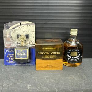 未開栓 古酒 サントリー ローヤル15年 50ml 白州蒸留所 ホワイトオーク 樽ボトル 150mlニッカ G&G Gシロ 180ml ミニ ボトル ウイスキー