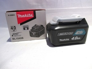 未使用品　makita　マキタ　BL1040B　10.8V　リチウムバッテリー