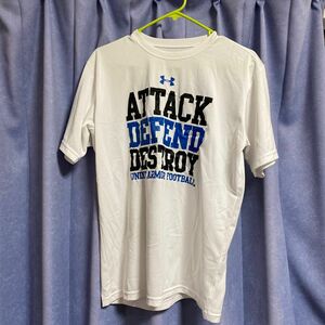 UNDER ARMOUR Tシャツ アンダーアーマー 半袖Tシャツ 白 ホワイト クルーネック