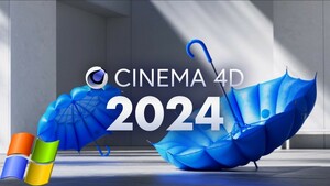 Maxon Cinema 4D 2024 for Windows 日本語ダウンロード永久版