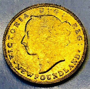 イギリス2ドル金貨 1870年