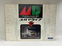 送料無料 1円～ 通電確認済み SEGA セガ MEGA DRIVE メガドライブ 16BIT 本体 コントローラー HAA-2510 昭和レトロ ゲーム機_画像1