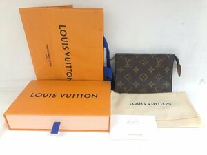 送料無料 ジャンク品 1円～ ルイヴィトン LOUIS VUITTON M47546 ポッシュ・トワレット15 モノグラム ポーチ メイク