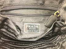 送料無料 1円～ プラダ PRADA ミニリュック ナイロンリュック B6652 ボックス型 付属品あり_画像6