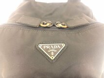 送料無料 1円～ プラダ PRADA ミニリュック ナイロンリュック B6652 ボックス型 付属品あり_画像2