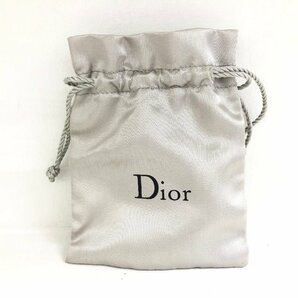 送料無料 未使用劣化品 Dior クリスチャンディオール Christian Dior クロス ピアス ラインストーン シルバー色 十字架 ダガーの画像9
