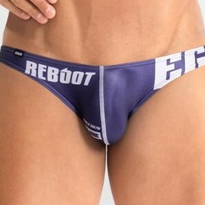 送料無料　新品　未使用 ★☆ EGDE ☆★（エッジ） REBOOT スーパーロウライズ ビキニパンツ ネイビー系 XL