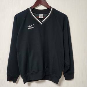 ☆美品☆ MIZUNO ミズノ ダイナミックエアリー ジャージトレーナー 薄手 黒/ブラック メンズMサイズ スポーツウェア 野球 ゴルフ 陸上競技