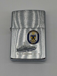 【1円～!!】未使用 Zippo ジッポ USS CORONADO AGF 11 Hawaii ハワイ アメリカ海軍 1991年製