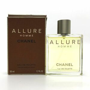 CHANEL シャネル アリュール オム EDT 50ml ☆残量ほぼいっぱい　送料350円