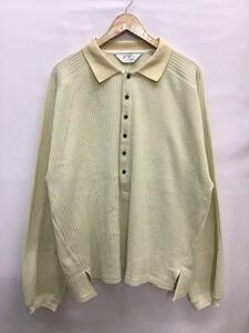 20240104【ANCELLM】アンセレム HENLEY RIB LS T-SHIRT 長袖カットソー M ベージュ ANC-CT47