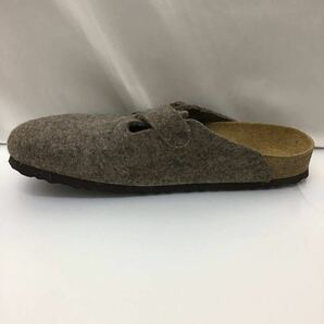 20240124【BIRKENSTOCK】ビルケンシュトック BOSTON ボストン シューズ サンダル 28.5 ブラウン ウールの画像2