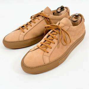 希少《 Mint Condition / COMMON PROJECTS / 41 》極上品【 コモンプロジェクト イタリア製 キャメル ヌバック スニーカー 】