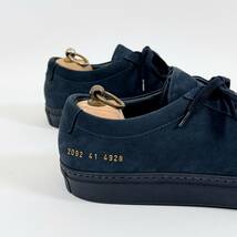 希少《 Mint Condition / COMMON PROJECTS / 41 》極上品【 コモンプロジェクト イタリア製 ネイビー ヌバック スニーカー 】_画像5