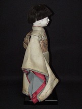 AB30-9014[NAK] 市松人形 工房朋 春華作 高さ40cm 日本人形 1円～_画像4