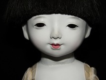 AB30-9014[NAK] 市松人形 工房朋 春華作 高さ40cm 日本人形 1円～_画像7