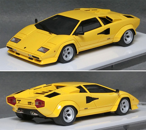 ランボルギーニ　カウンタック LP5000S　1982（イエロー）　*1/43スケール　*メーカー：アイドロン　*品番：EM651D　　*06