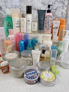 中古 ボディケア用品 ボディケアクリーム ジェル バスソルト オルビス DHC SABON N. Biore JILLSTUART ボディケア用品まとめ売り