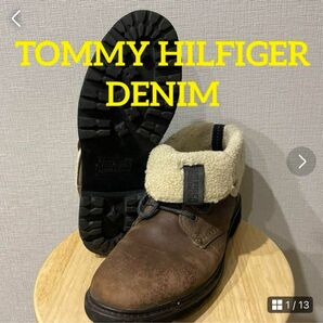 HILFIGER DENIM ヒルフィガーデニム　ブーツ　ボアブーツ　希少　レア