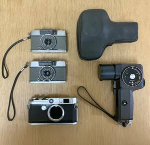 【1円スタート・最低落札価格無し・早い者勝ち】Canon L1/ Olympus Pen EE2/ Pentax Spotometer